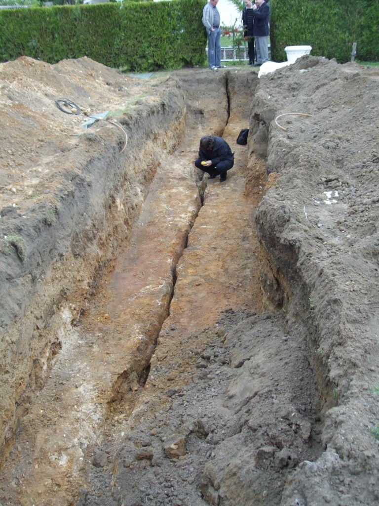 Crevasse à Cocheren (57) - (Geoderis)